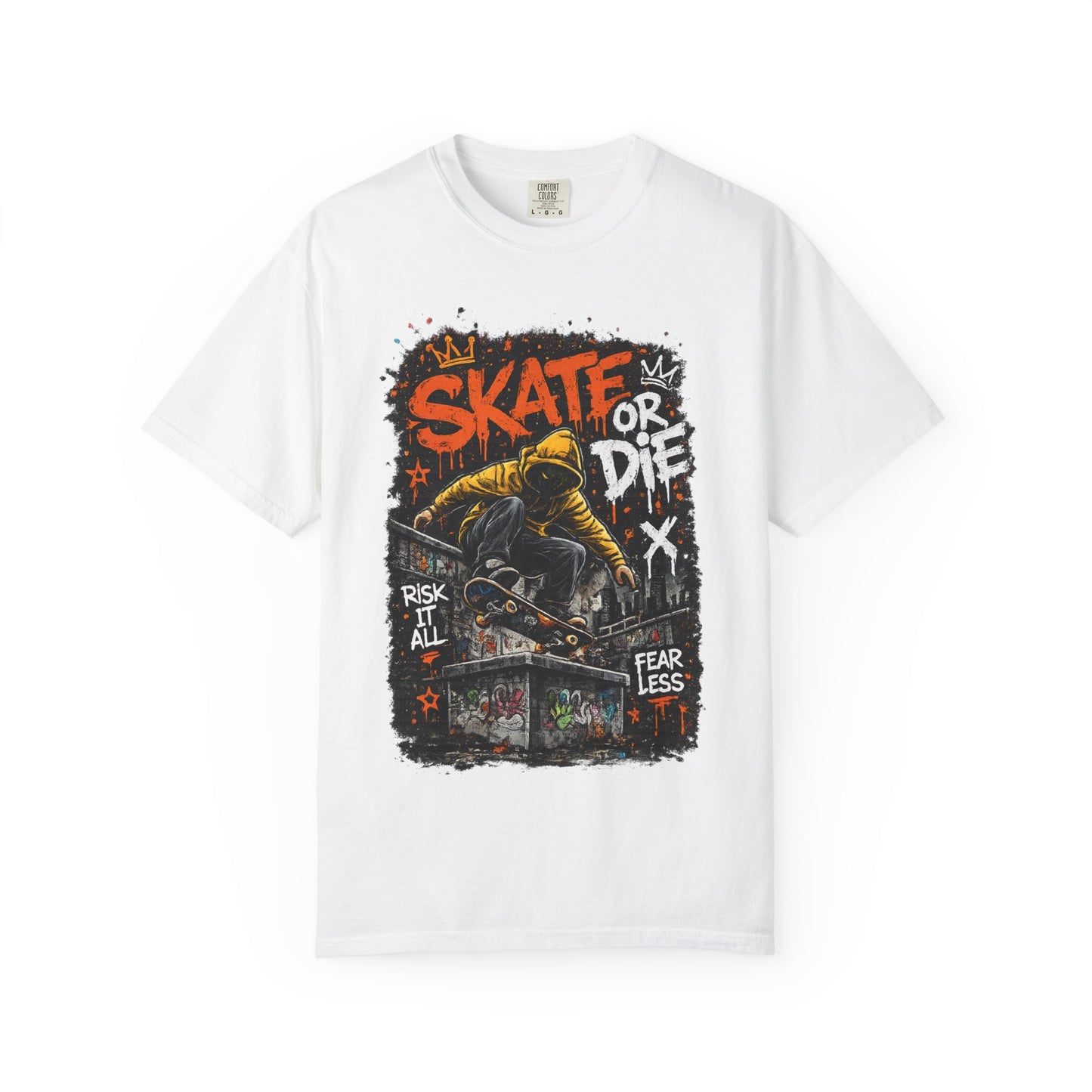 Skate or Die T-Shirt — Fearless Street Skateboard Graphic Tee