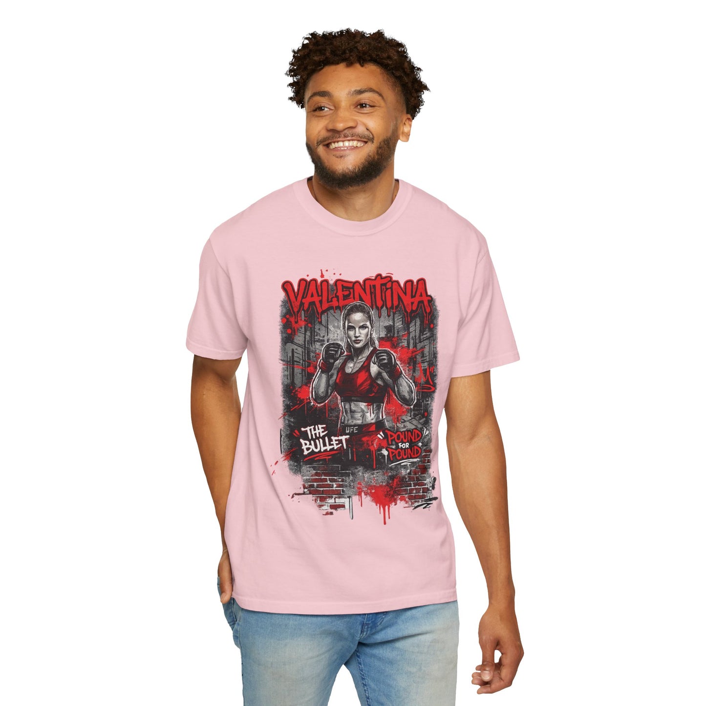 Valentina 'The Bullet' UFC T-Shirt — Women's Fighter Graphic Tee