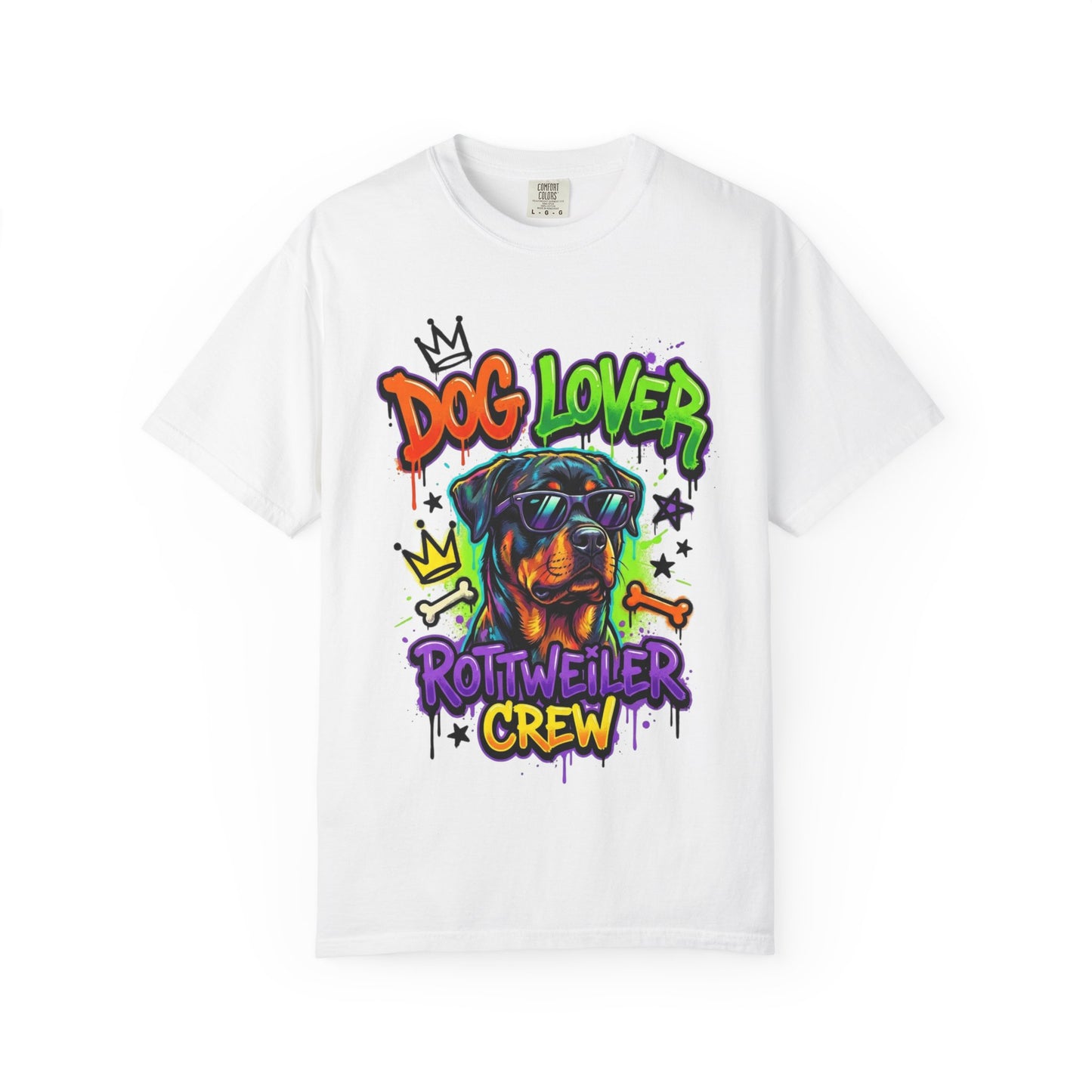 Rottweiler Crew ‘Dog Lover’ Graphic T-Shirt