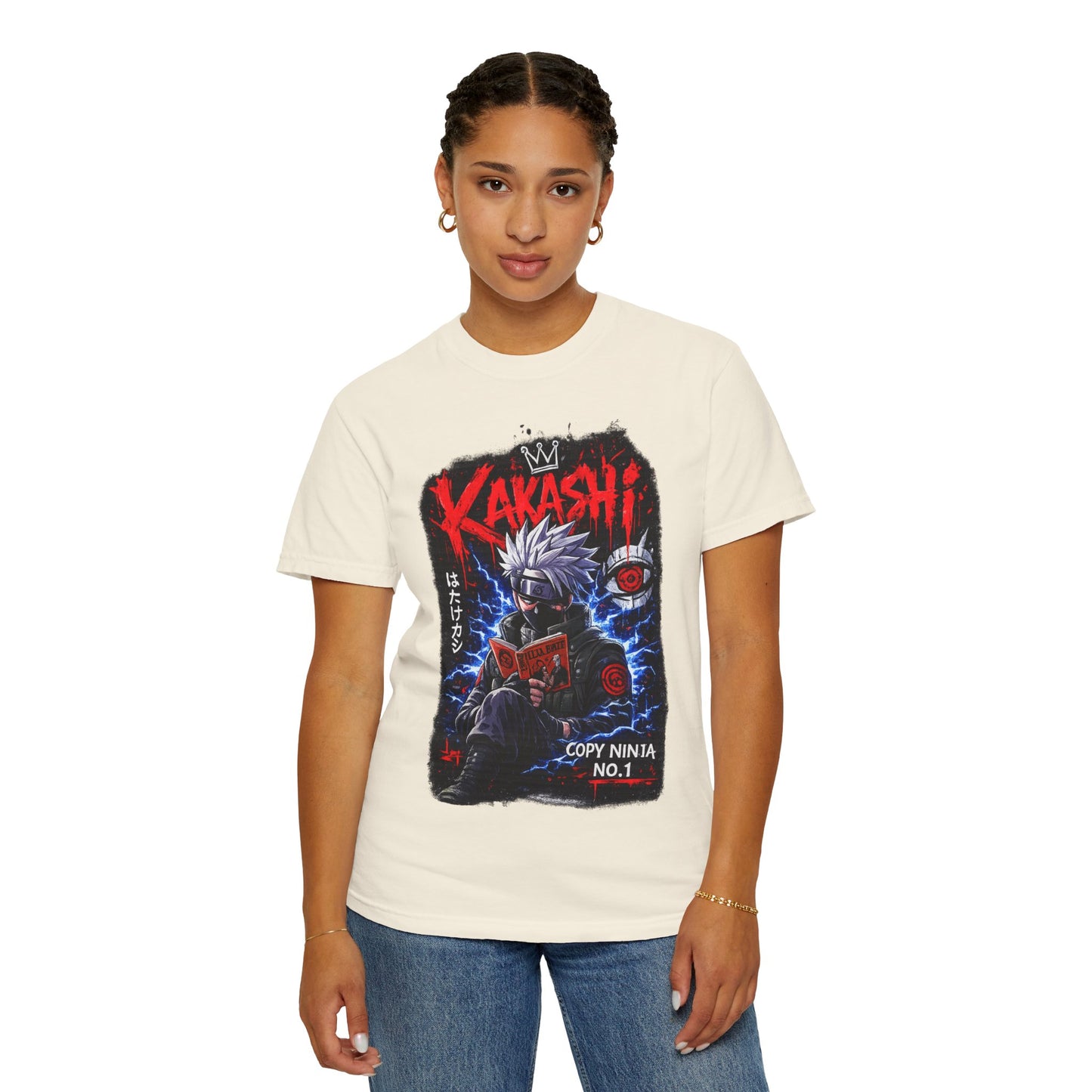 Kakashi Anime T-Shirt — 'Copy Ninja No.1' Anime Graphic Tee
