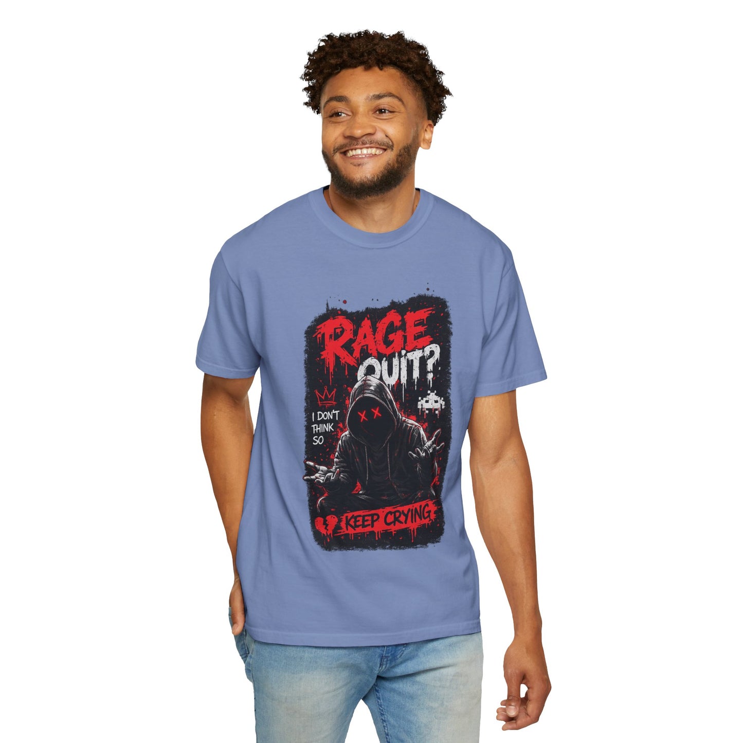 Rage Quit? Keep Crying Graphic T-Shirt