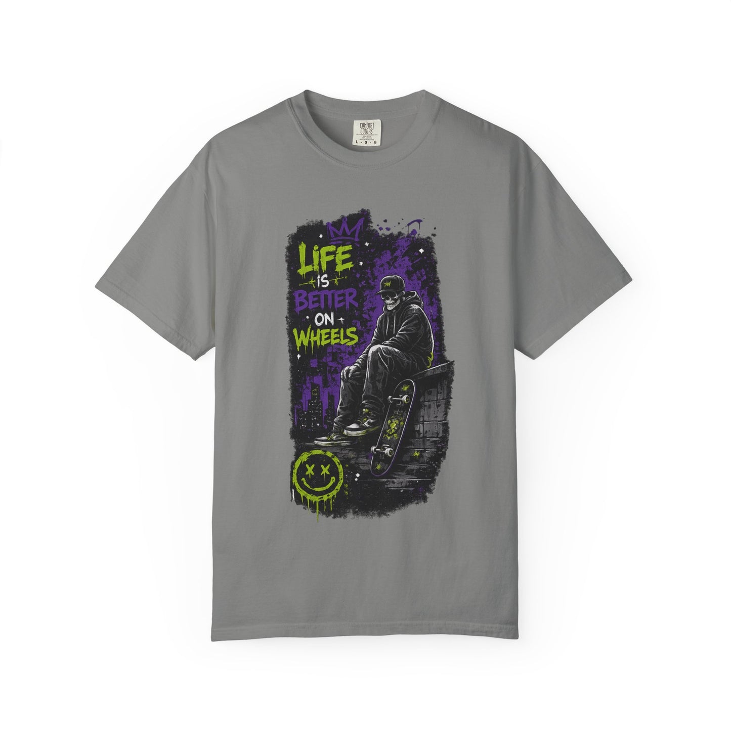 Life Is Better On Wheels T-Shirt — Wheelchair Pride Graphic Tee