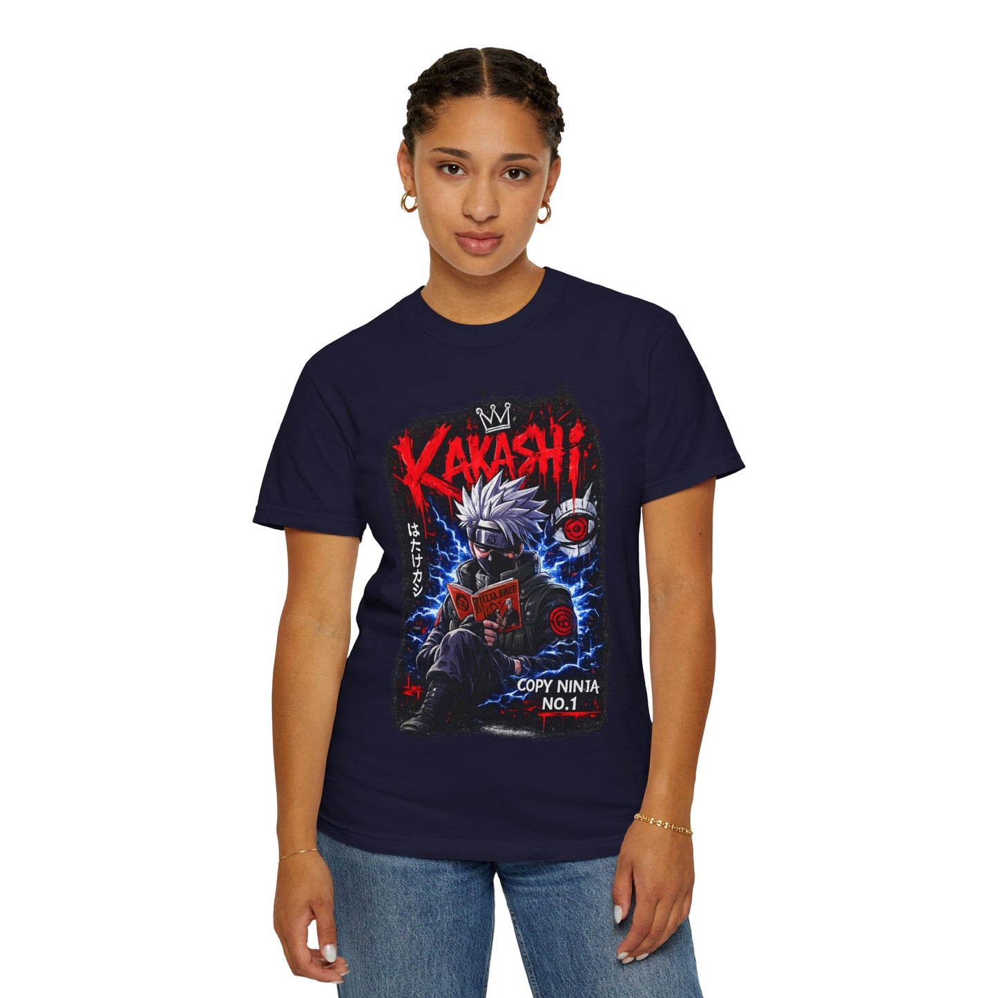 Kakashi Anime T-Shirt — 'Copy Ninja No.1' Anime Graphic Tee