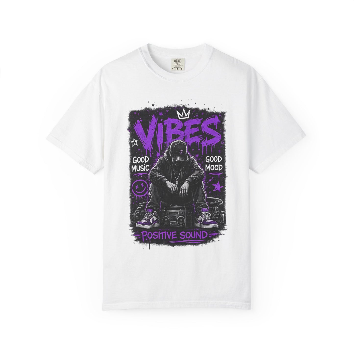 Vibes Graphic T-Shirt — Positive Sound Music Tee