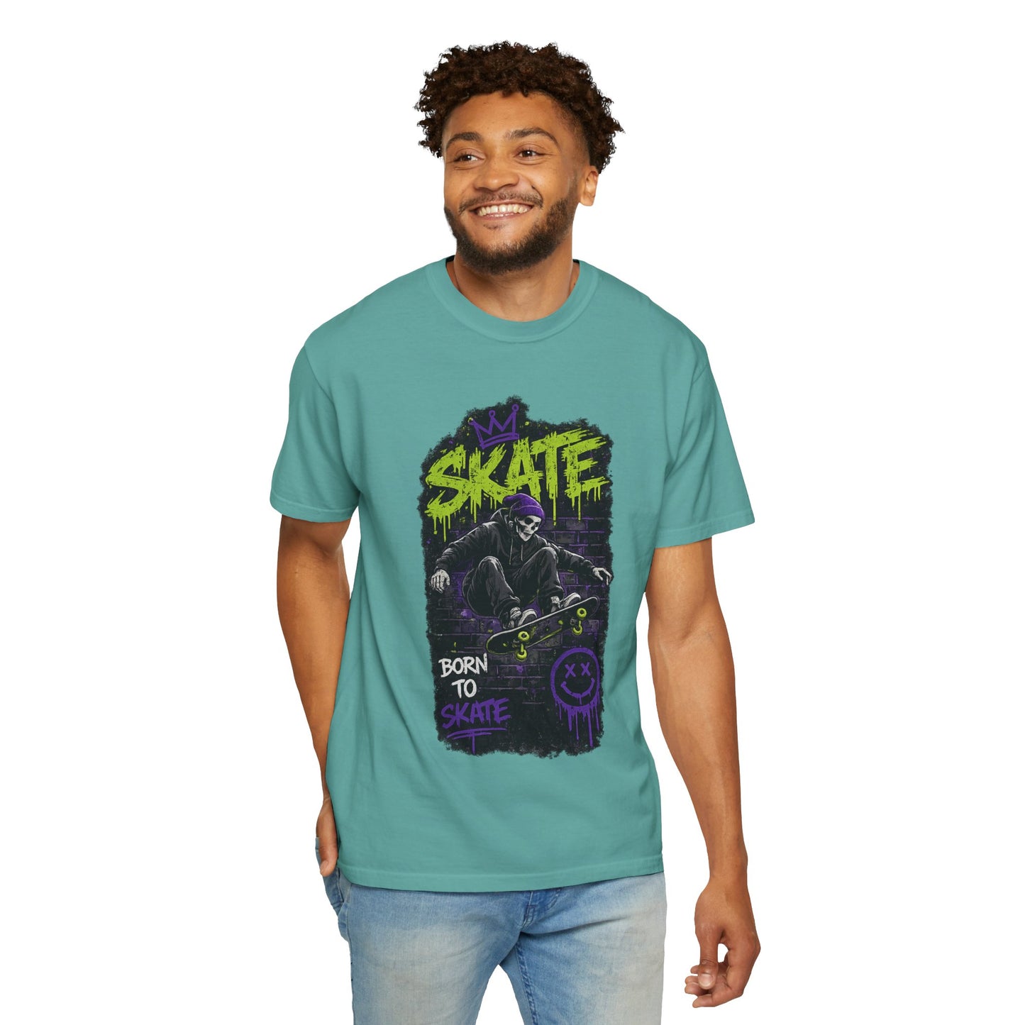 Skate Born to Skate Graphic T-Shirt