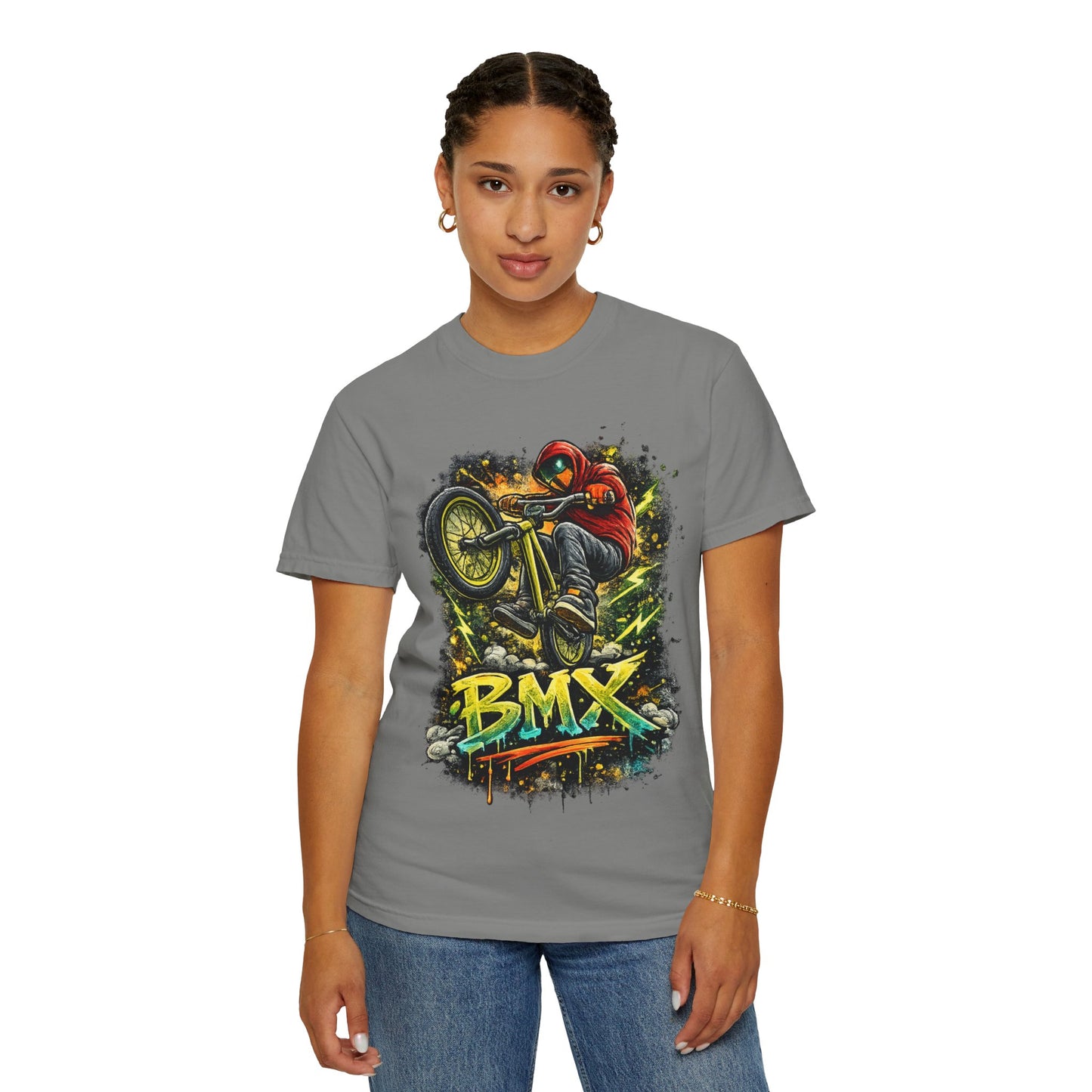BMX Stunt Rider T‑Shirt