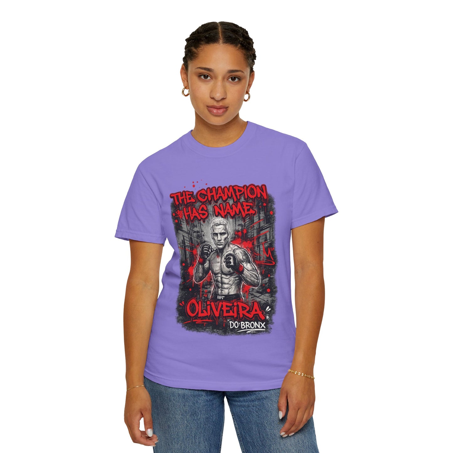 Oliveira 'The Champion Has Name' UFC Graphic T-Shirt