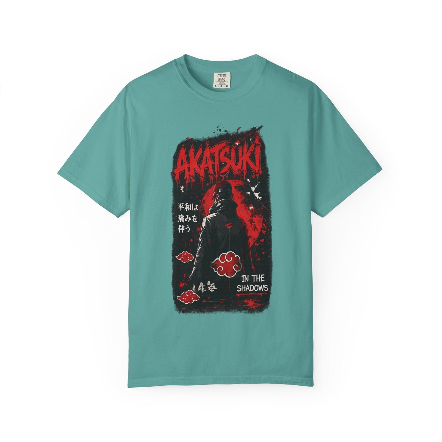 Akatsuki Graphic T-Shirt — Vintage Anime Rogue Clan Design