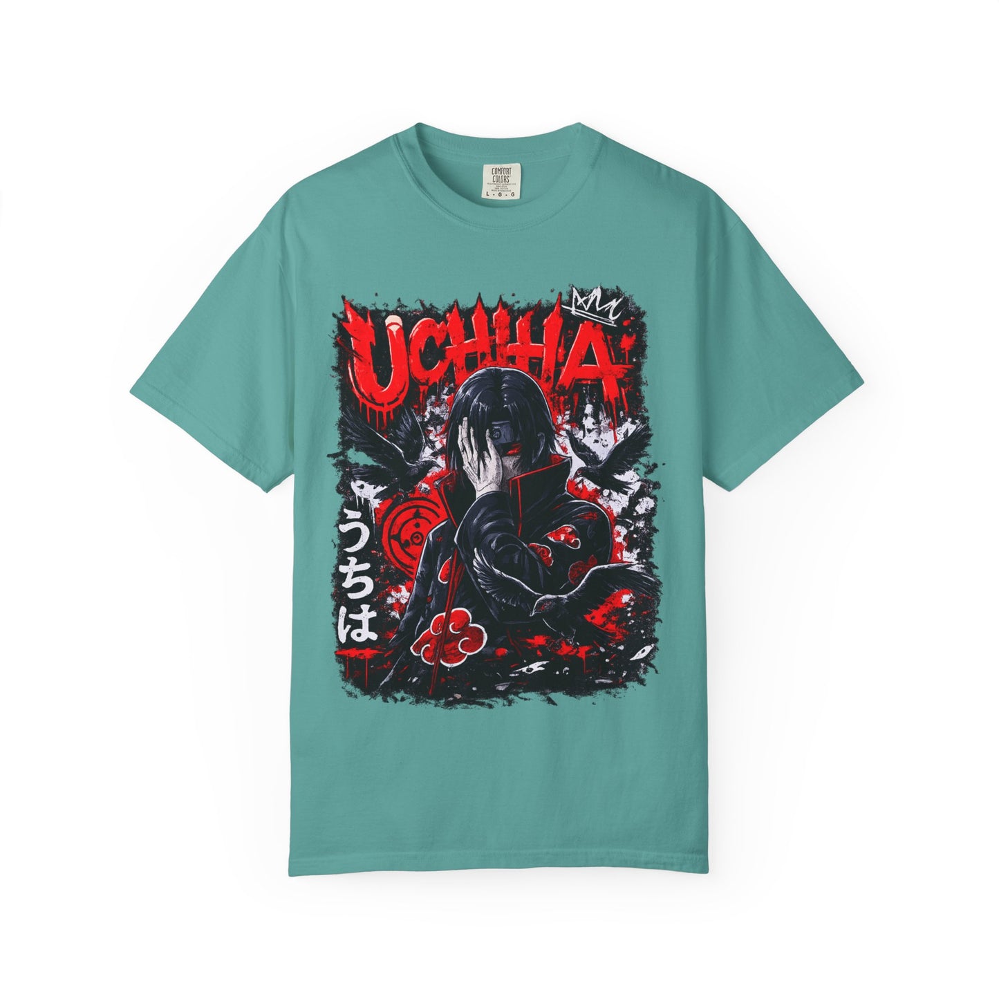 Uchiha Anime Graphic T-Shirt — Dark Manga Ninja Art Tee