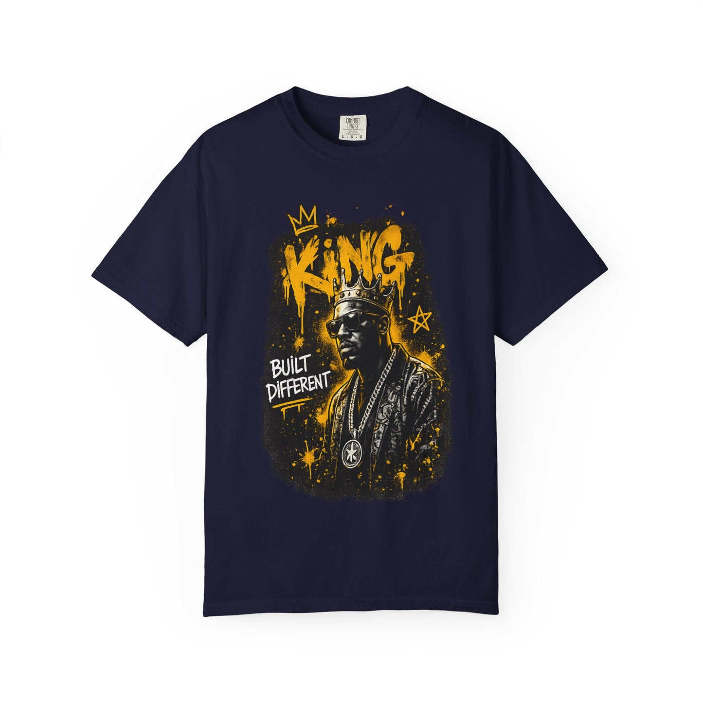 King Built Different T-Shirt — Urban Retro Graphic Tee