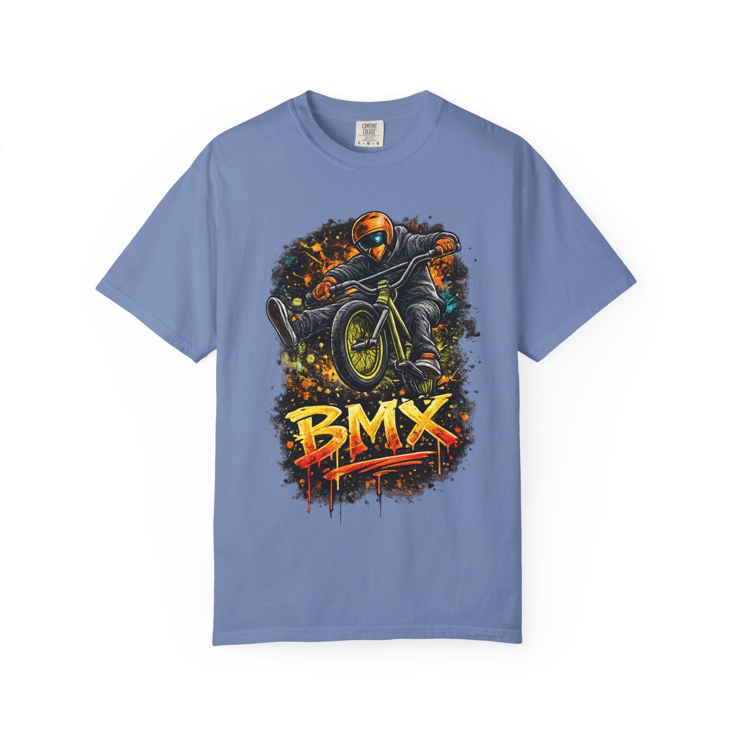 BMX Freestyle T-Shirt — Graphic BMX Rider Tee