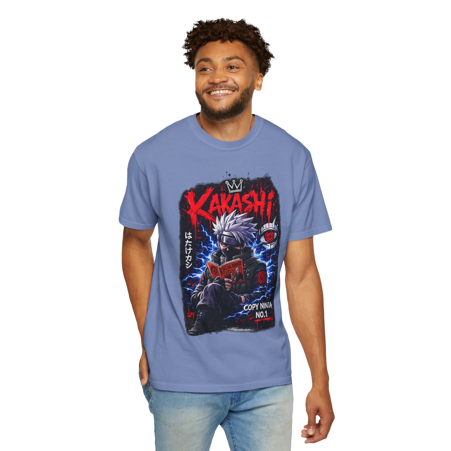 Kakashi Anime T-Shirt — 'Copy Ninja No.1' Anime Graphic Tee