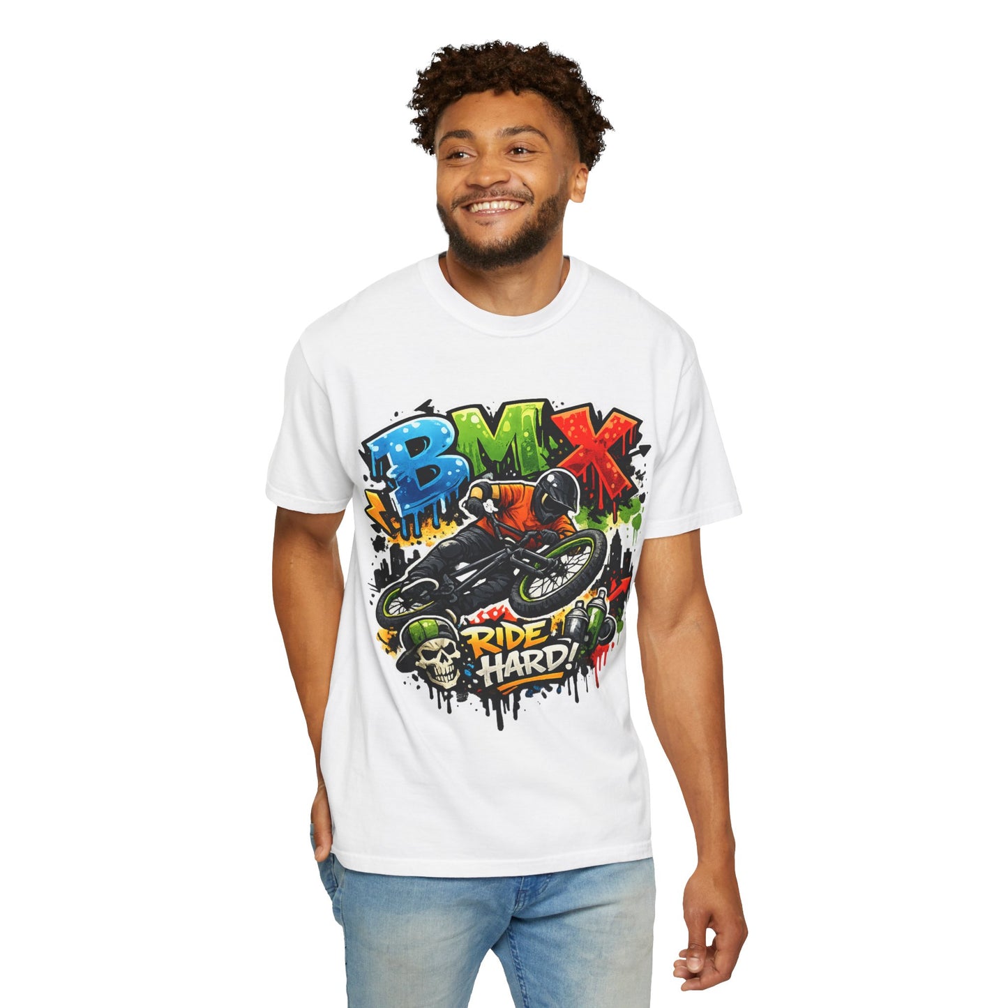 BMX Ride Hard T-Shirt