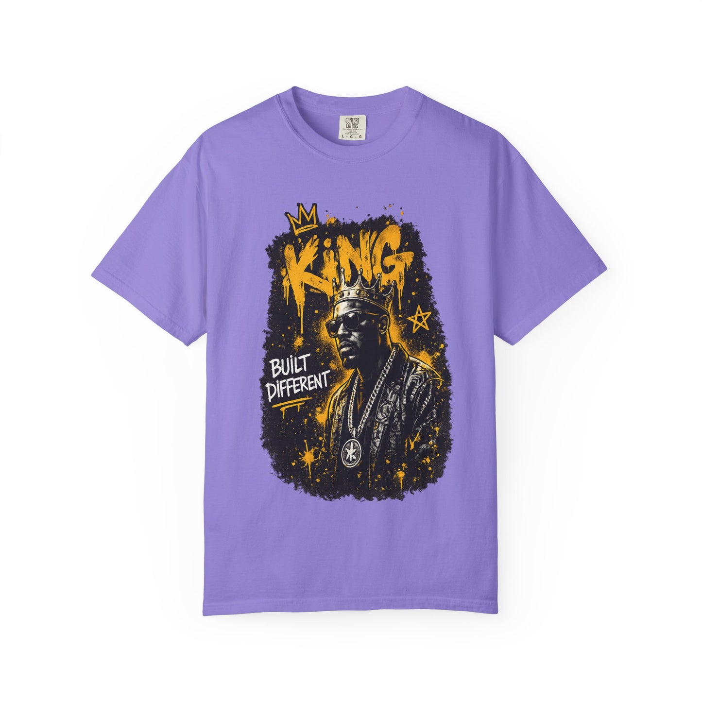 King Built Different T-Shirt — Urban Retro Graphic Tee