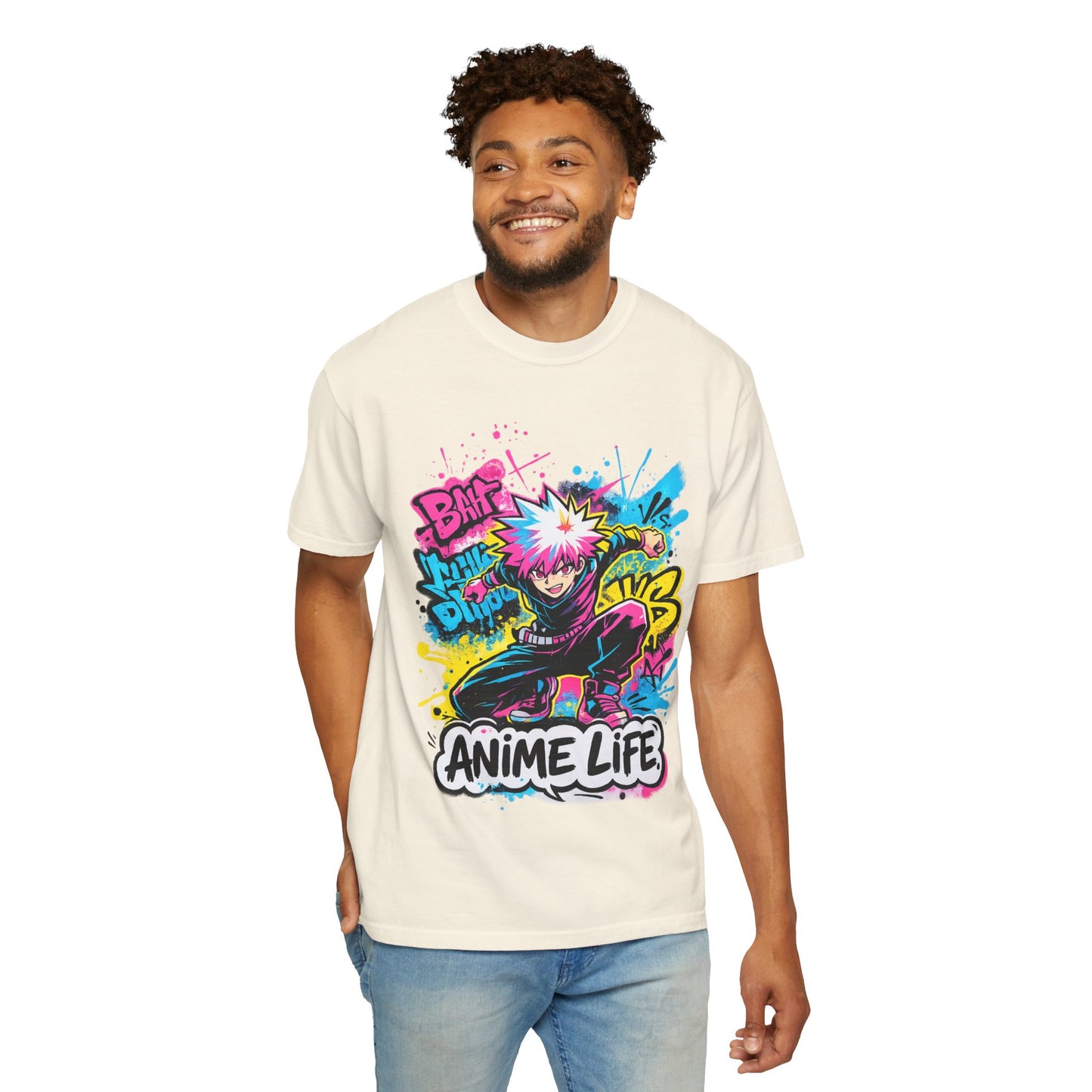Anime Life Graffiti T-Shirt
