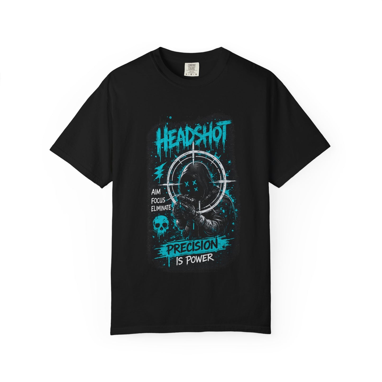 Headshot Precision T-Shirt — Gamer Target Graphic Tee