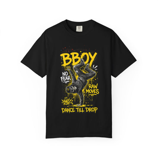 Bboy Breakdance T-Shirt — "Dance Till Drop" Streetwear Graphic Tee