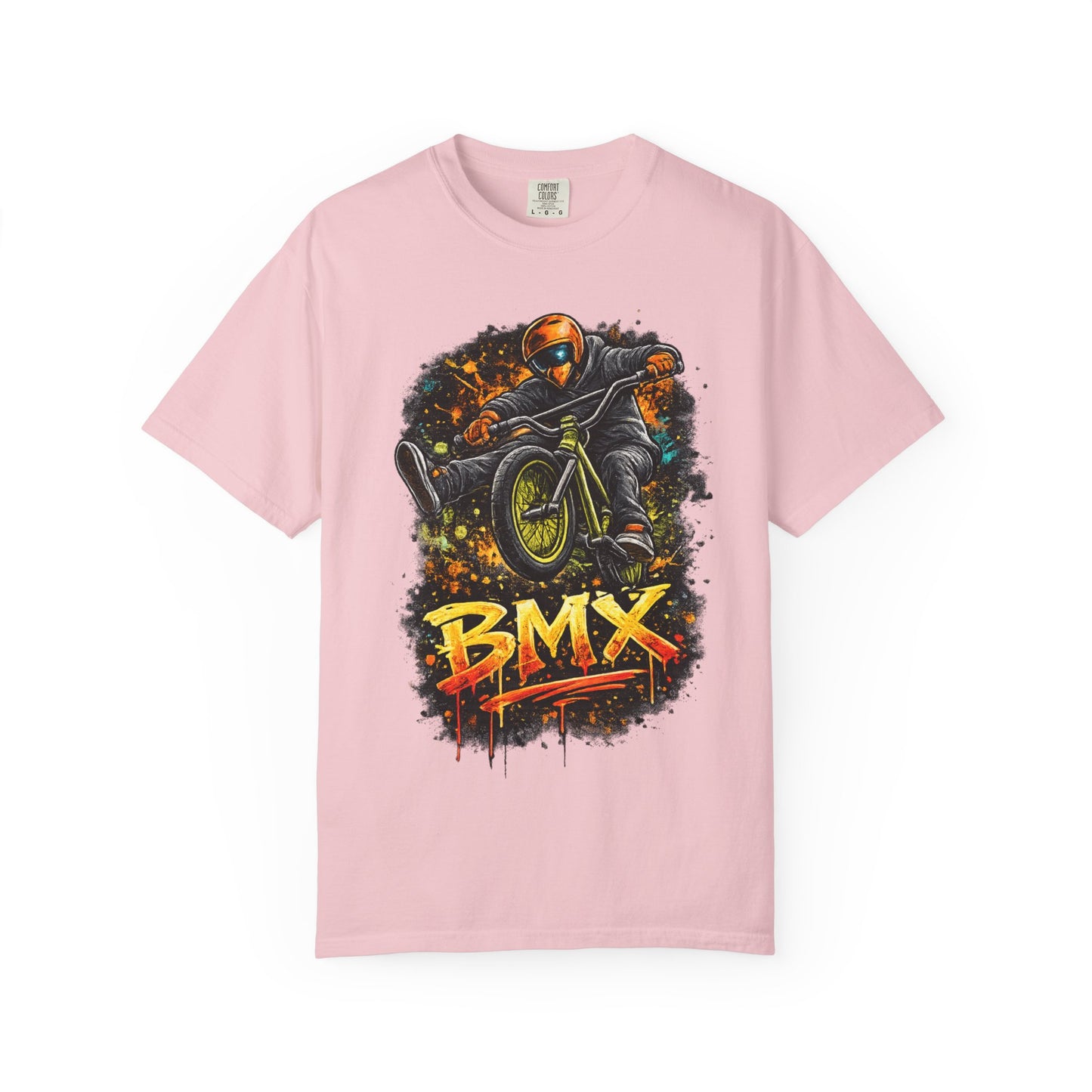BMX Freestyle T-Shirt — Graphic BMX Rider Tee