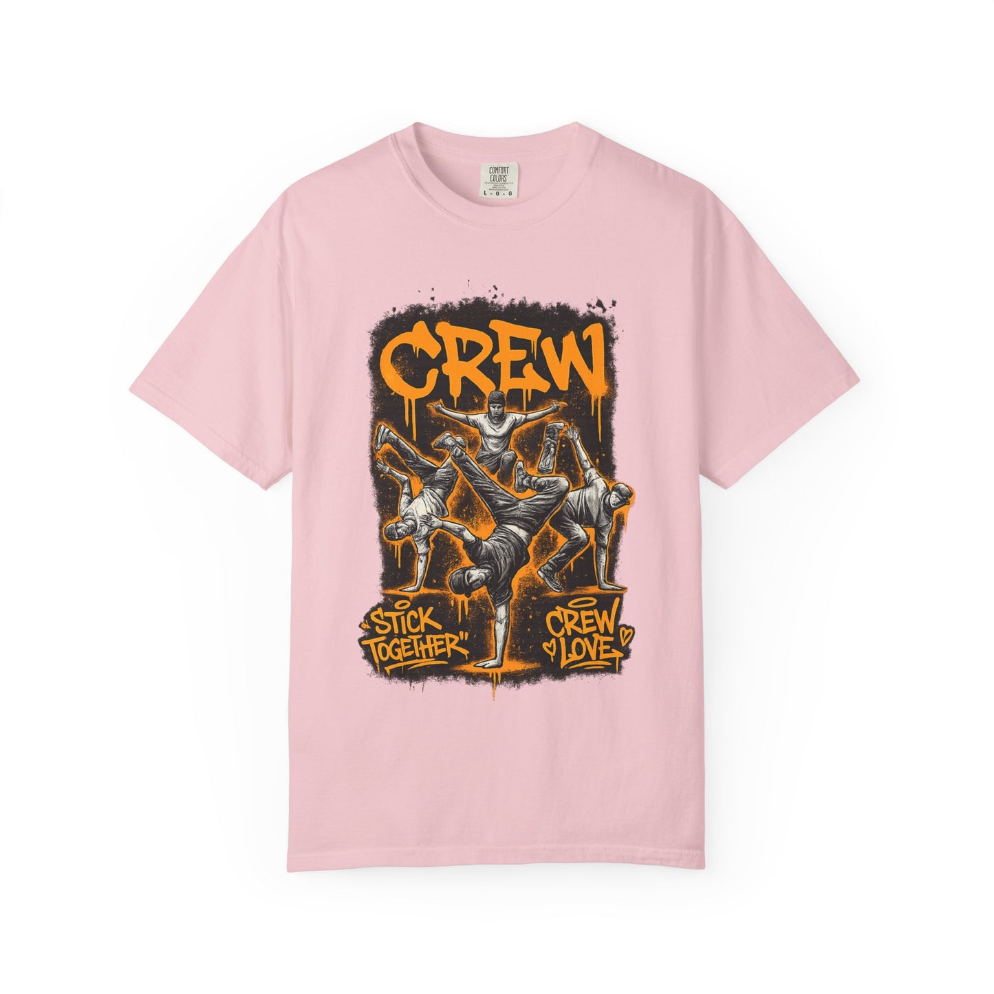 Crew Stick Together Graphic Tee — Skate Crew Vintage-Style Shirt