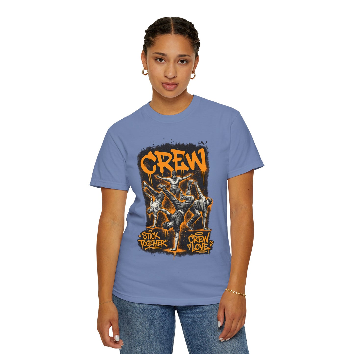 Crew Stick Together Graphic Tee — Skate Crew Vintage-Style Shirt