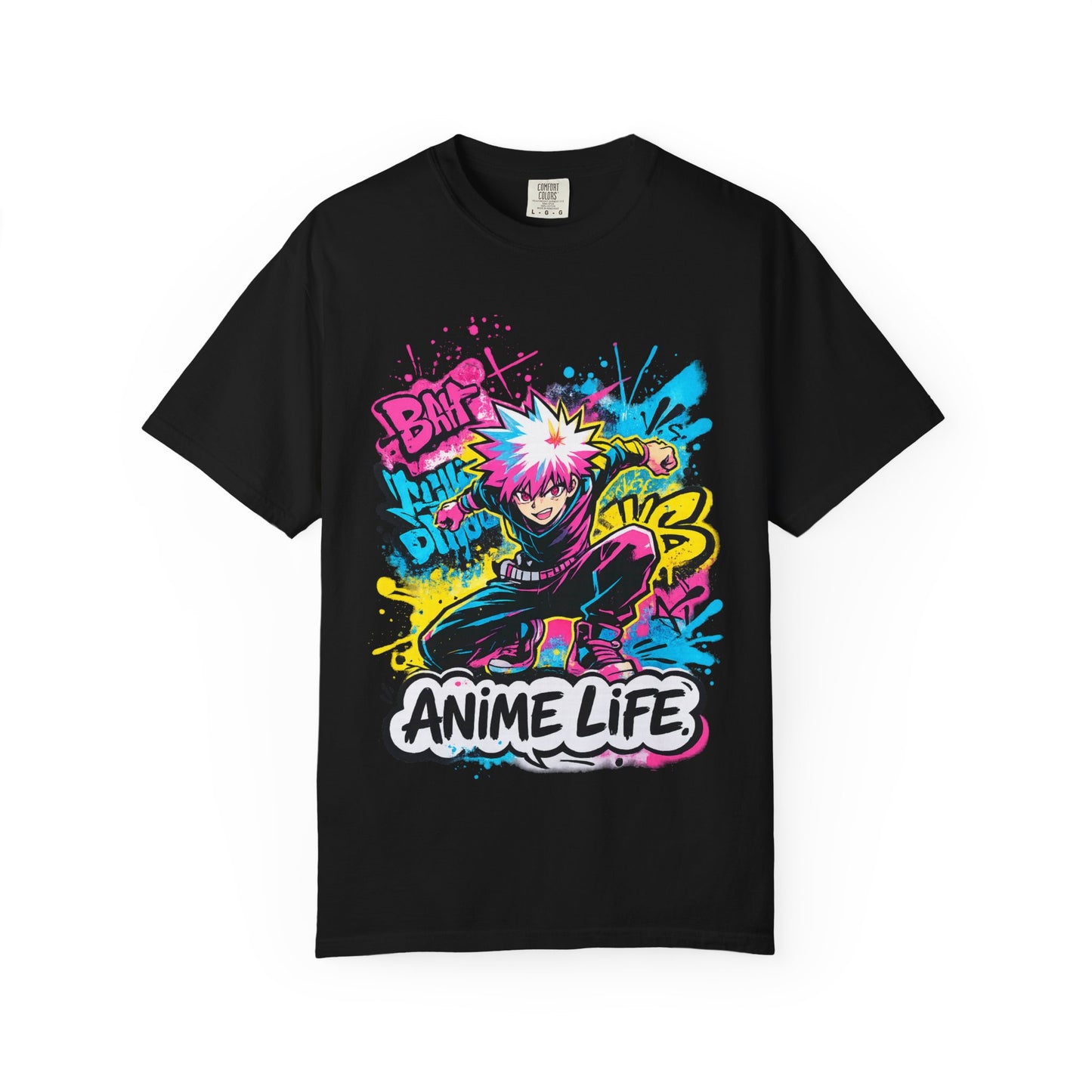 Anime Life Graffiti T-Shirt
