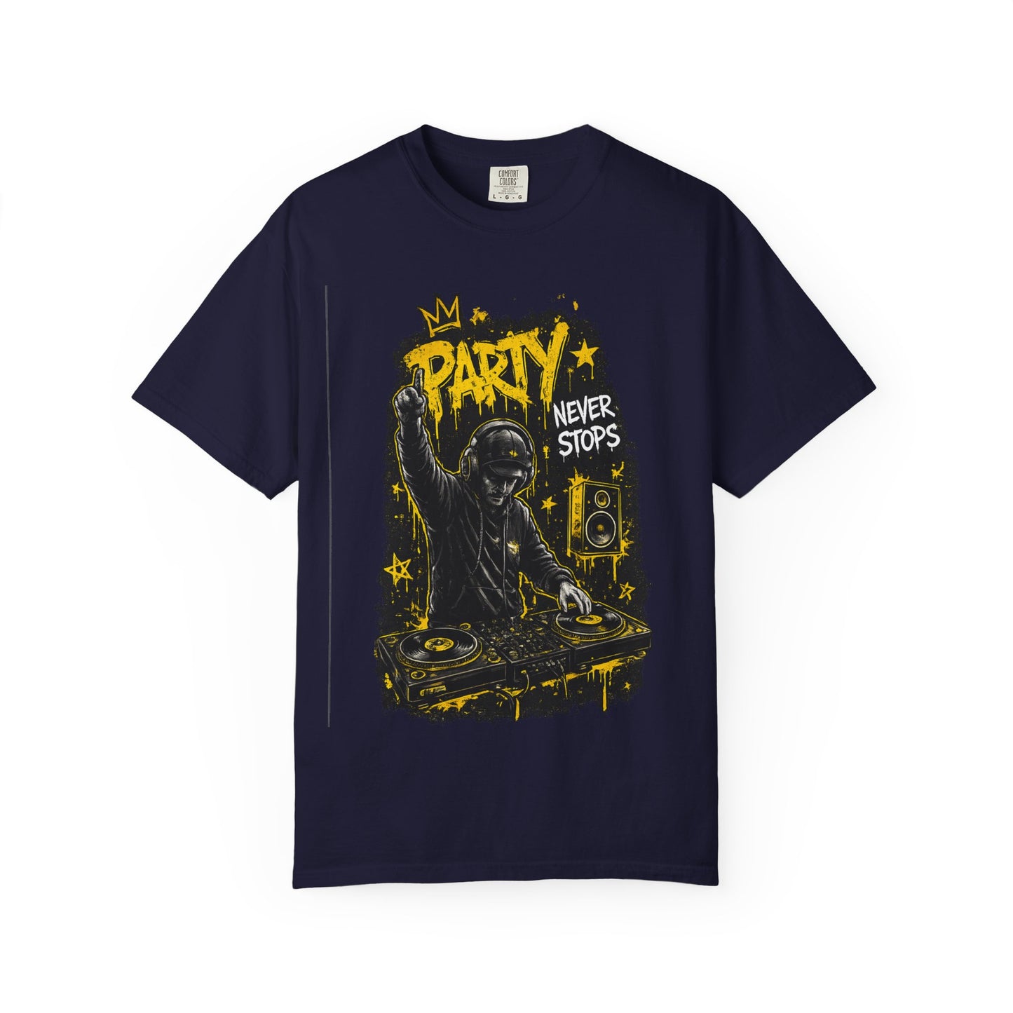 Party Never Stops DJ T-Shirt