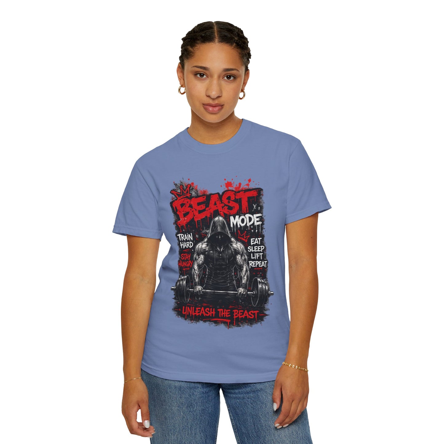 Beast Mode Weightlifting T‑Shirt — "Unleash the Beast" Gym Tee