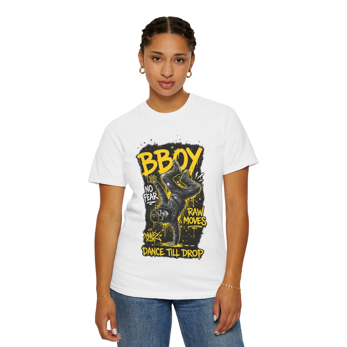 Bboy Breakdance T-Shirt — "Dance Till Drop" Streetwear Graphic Tee