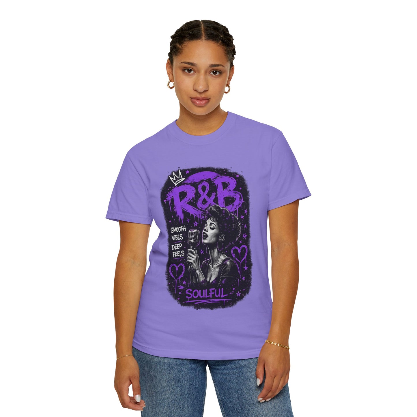 R&B Soulful Music Graphic T-Shirt — "Smooth Vibes, Deep Feels"