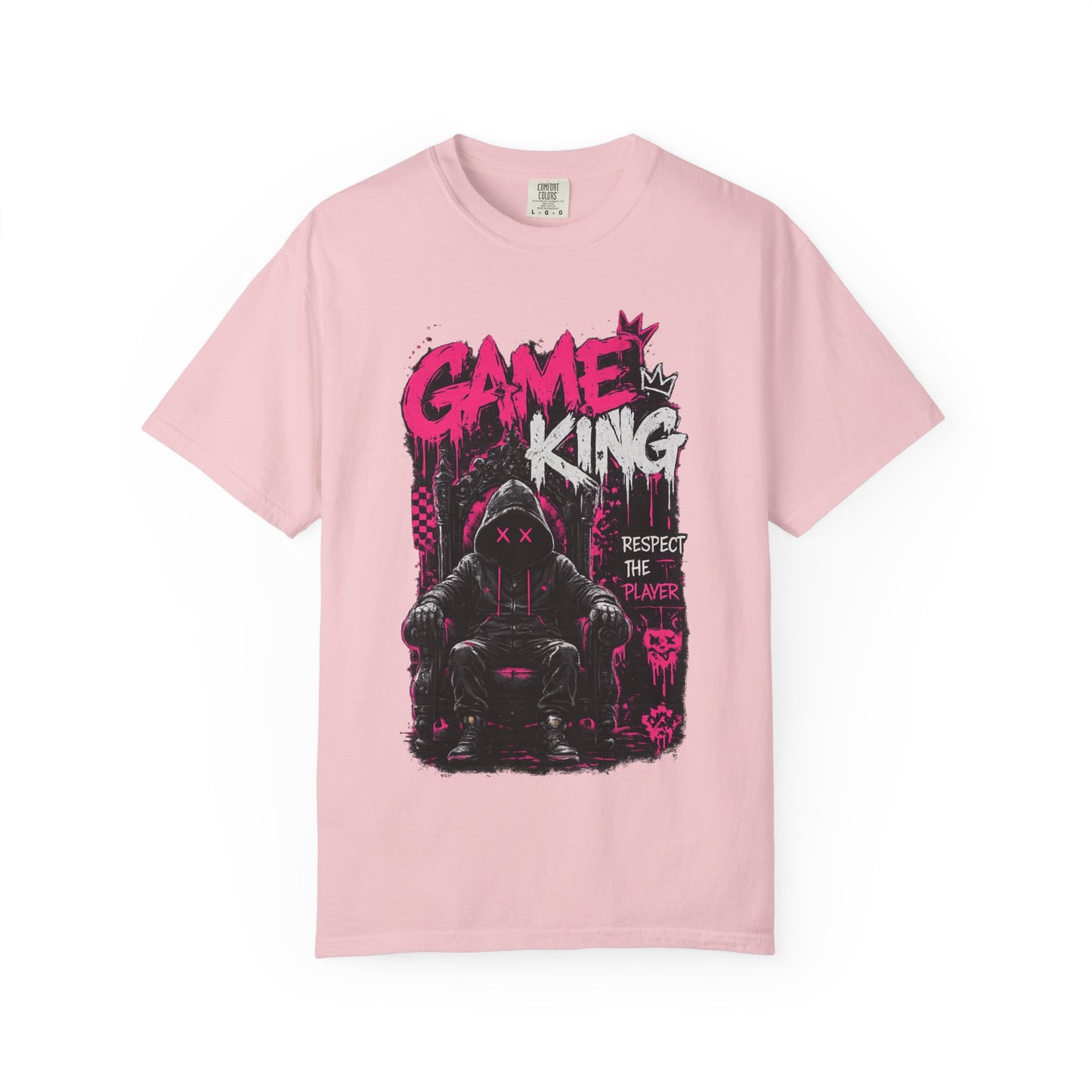Game King Graphic T-Shirt — 'Respect The Player' Gamer Streetwear