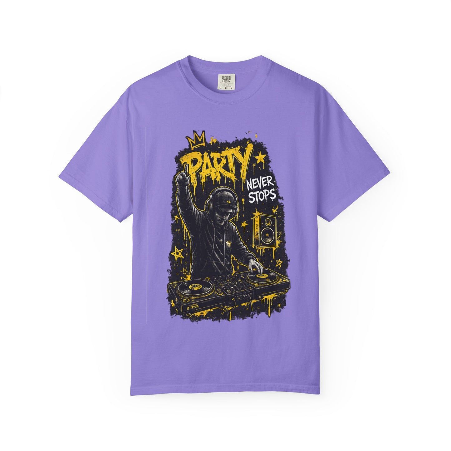 Party Never Stops DJ T-Shirt