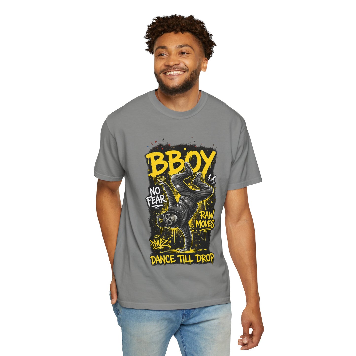 Bboy Breakdance T-Shirt — "Dance Till Drop" Streetwear Graphic Tee