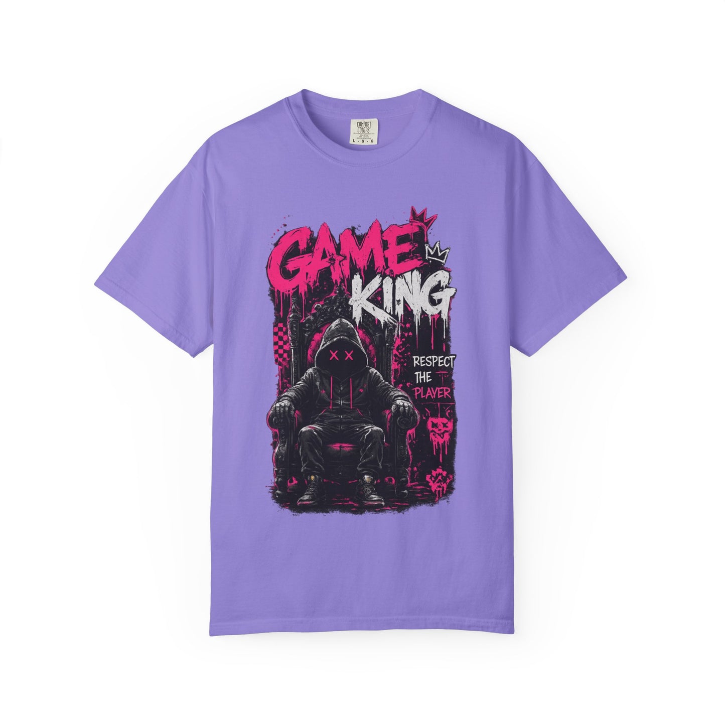 Game King Graphic T-Shirt — 'Respect The Player' Gamer Streetwear