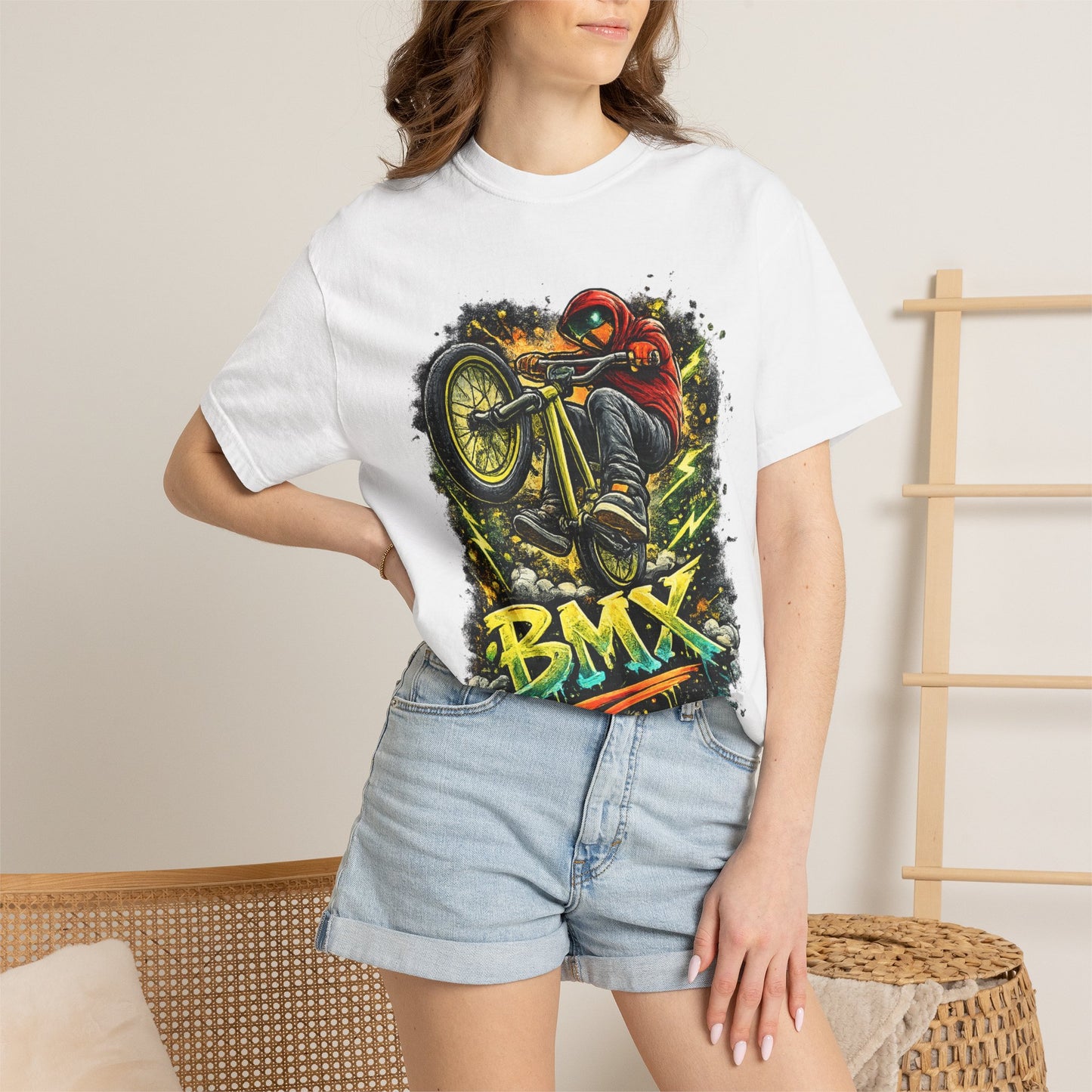 BMX Stunt Rider T‑Shirt
