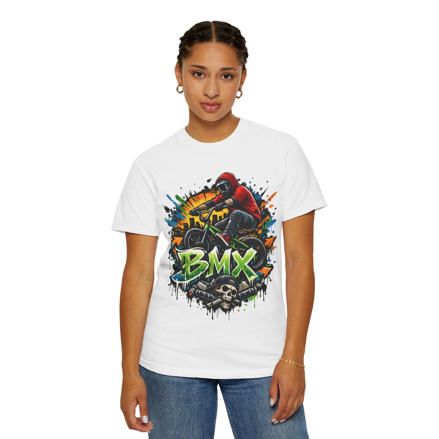 BMX Graphic T-Shirt — Urban Street Bike Rider Tee