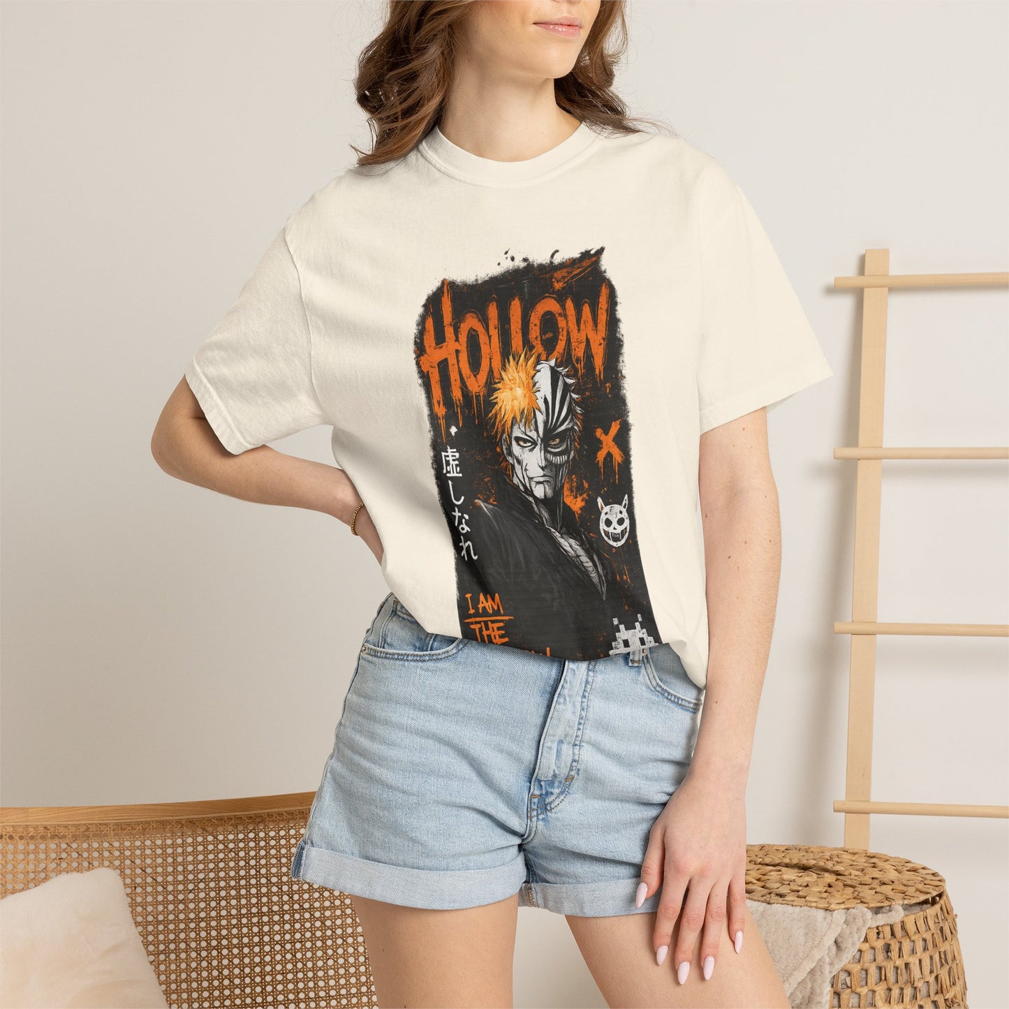 Hollow Anime Graphic T-Shirt — I Am The Hollow Illustration