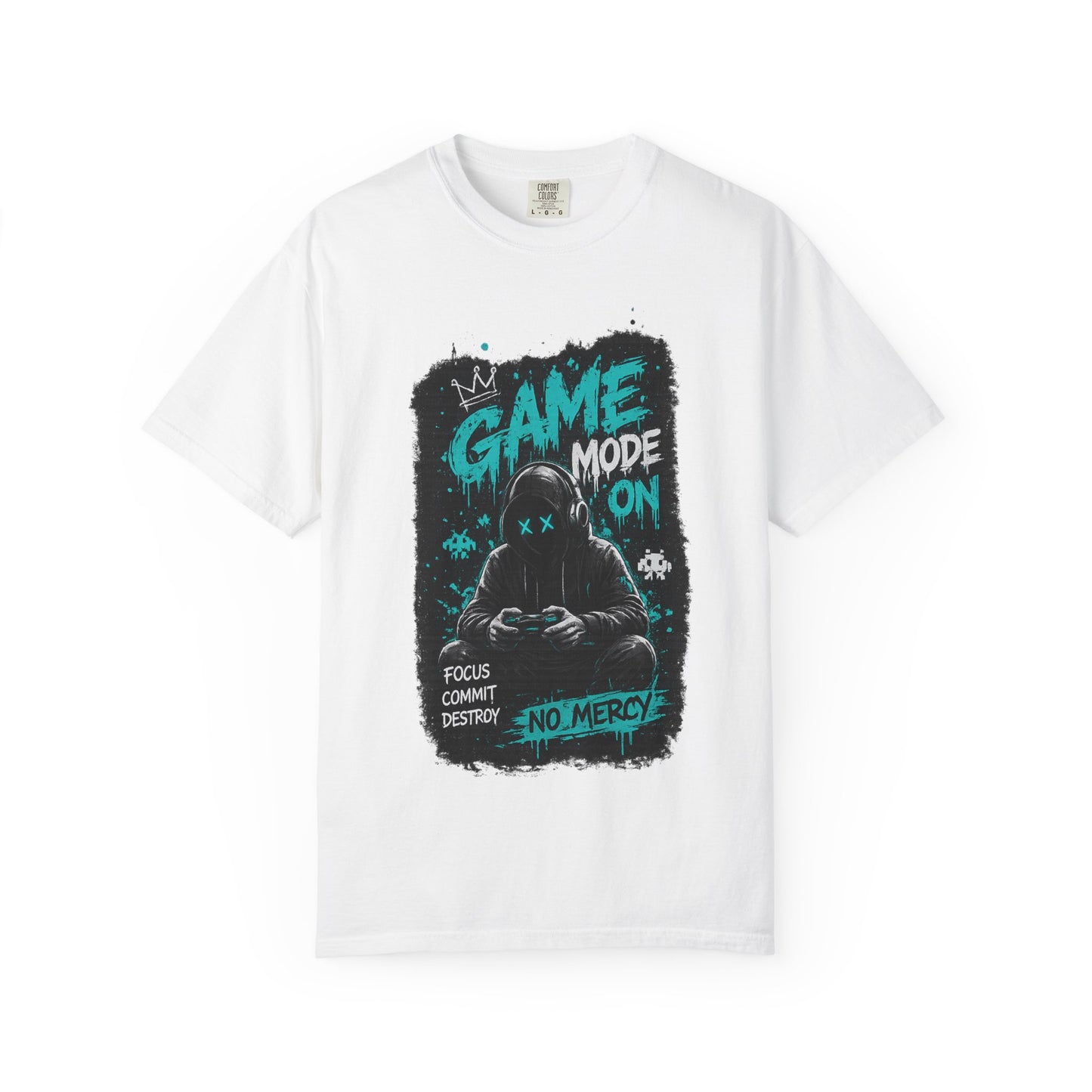 Gaming T-Shirt — "Game Mode On: No Mercy" Gamer Tee