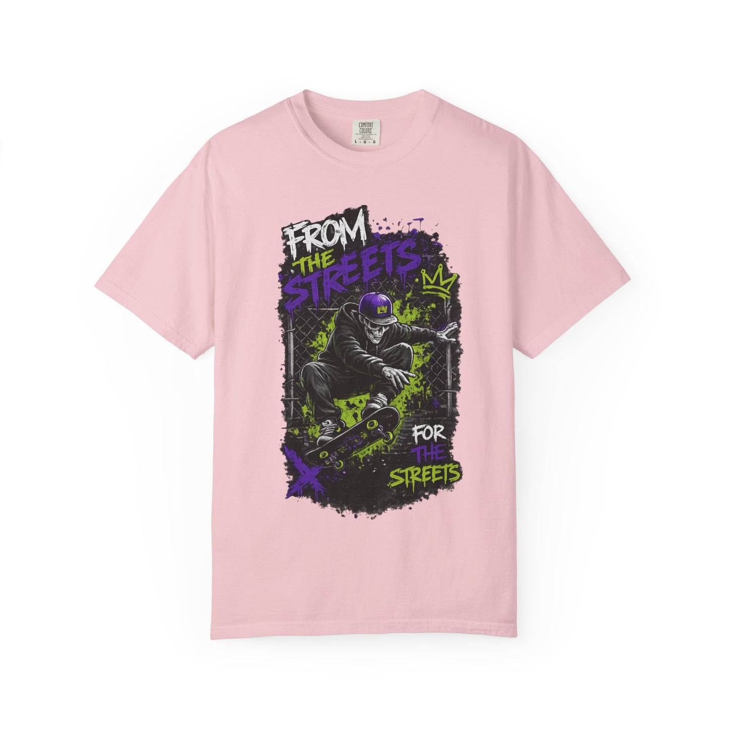 From the Streets Skateboard T-Shirt — Urban Skate Crew Graphic Tee