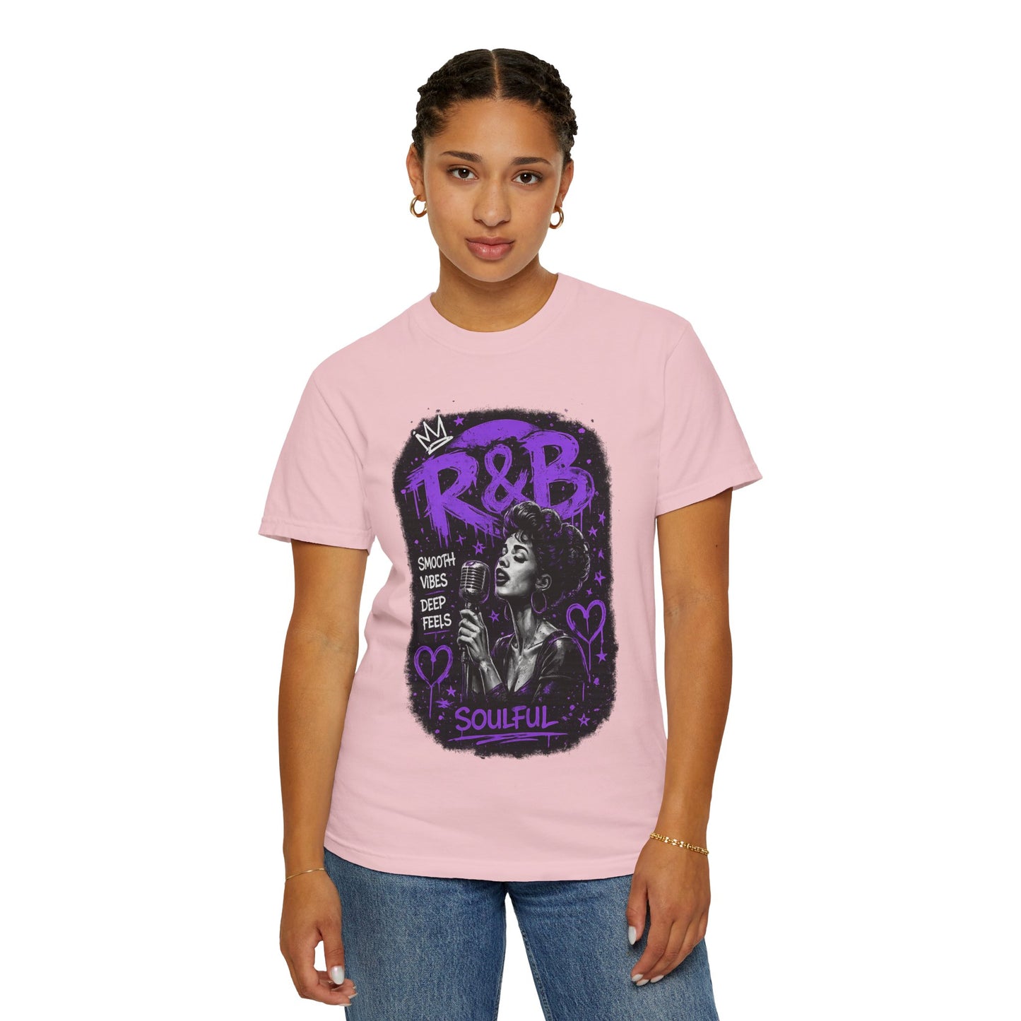 R&B Soulful Music Graphic T-Shirt — "Smooth Vibes, Deep Feels"