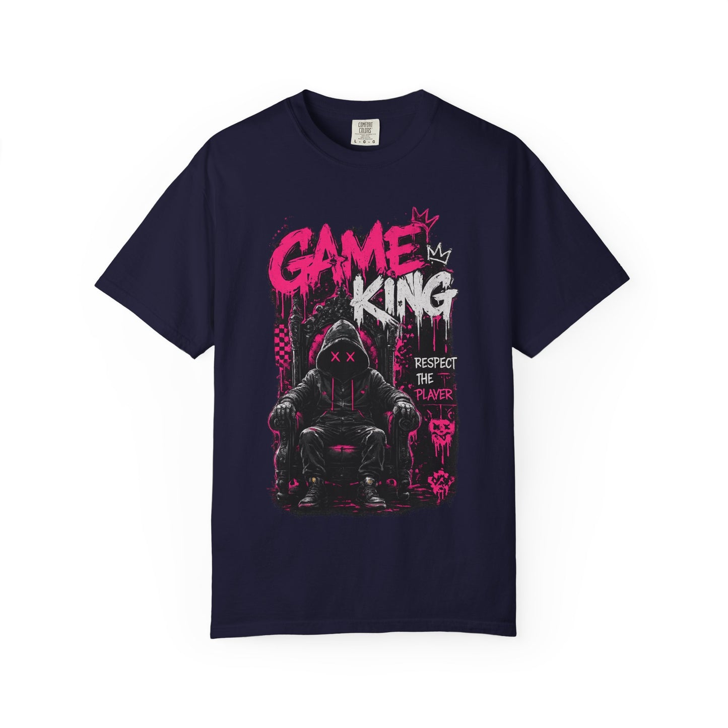 Game King Graphic T-Shirt — 'Respect The Player' Gamer Streetwear