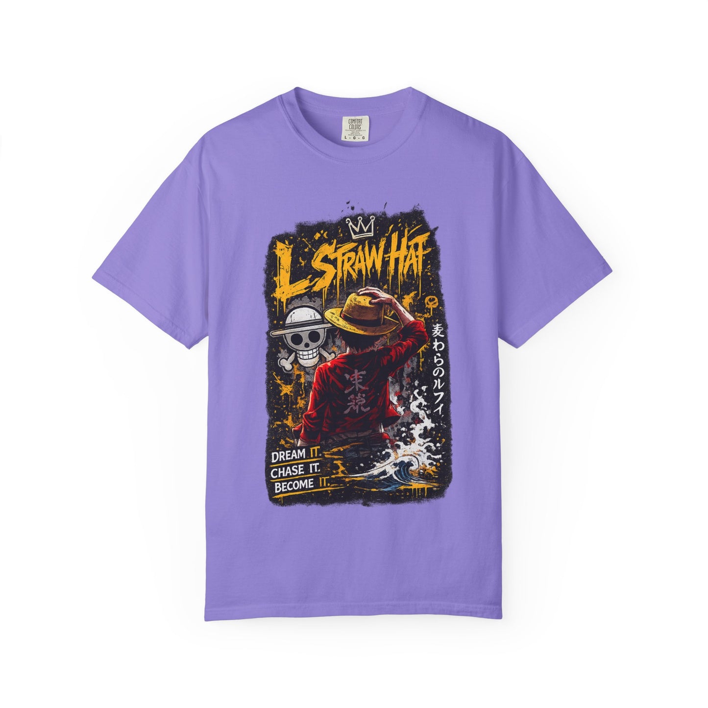 Straw Hat Crew Anime Graphic T-Shirt — "Dream It. Chase It. Become It."