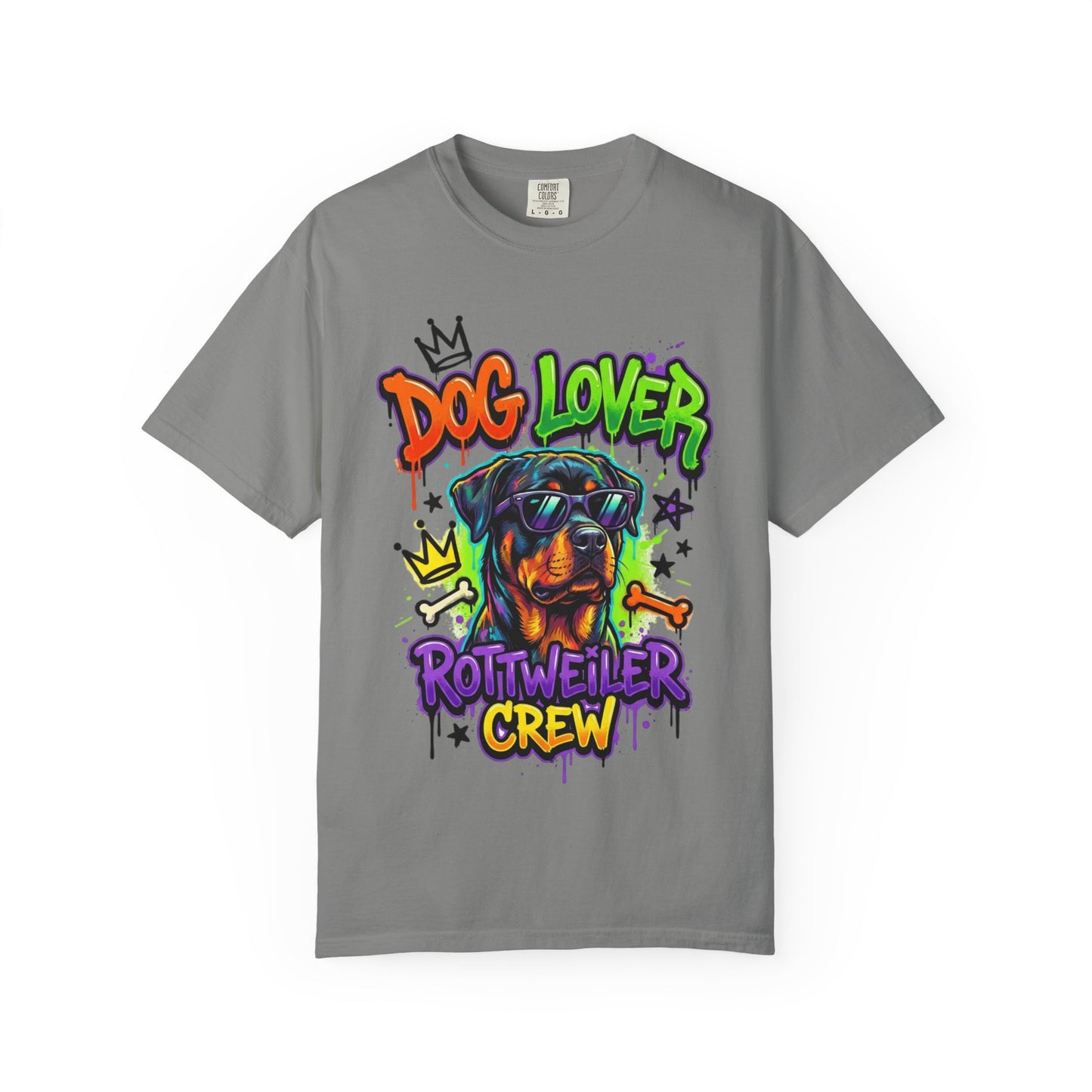 Rottweiler Crew ‘Dog Lover’ Graphic T-Shirt