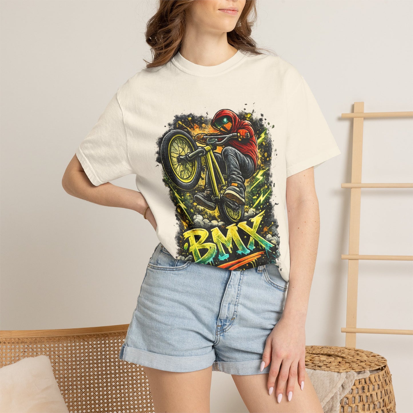 BMX Stunt Rider T‑Shirt