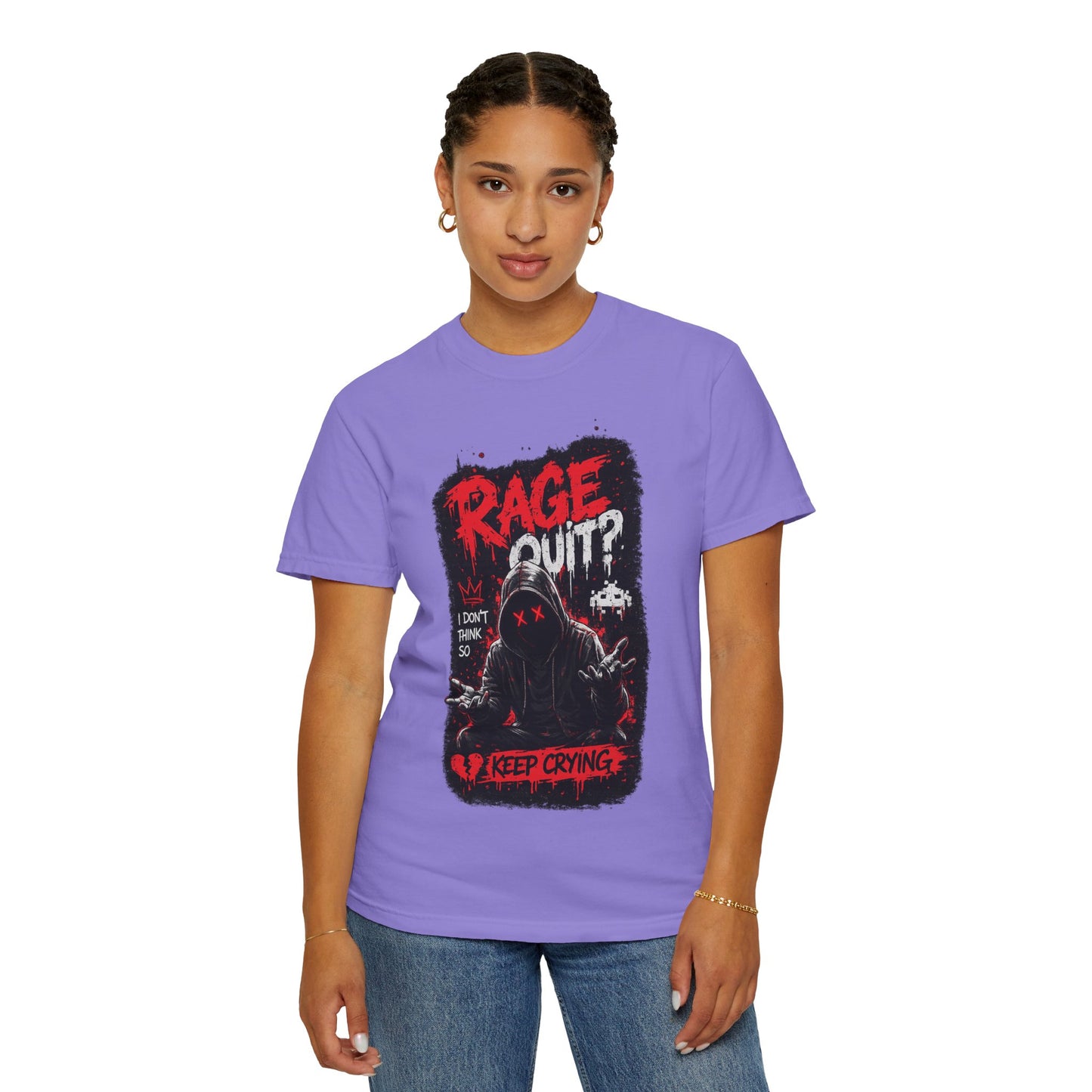 Rage Quit? Keep Crying Graphic T-Shirt