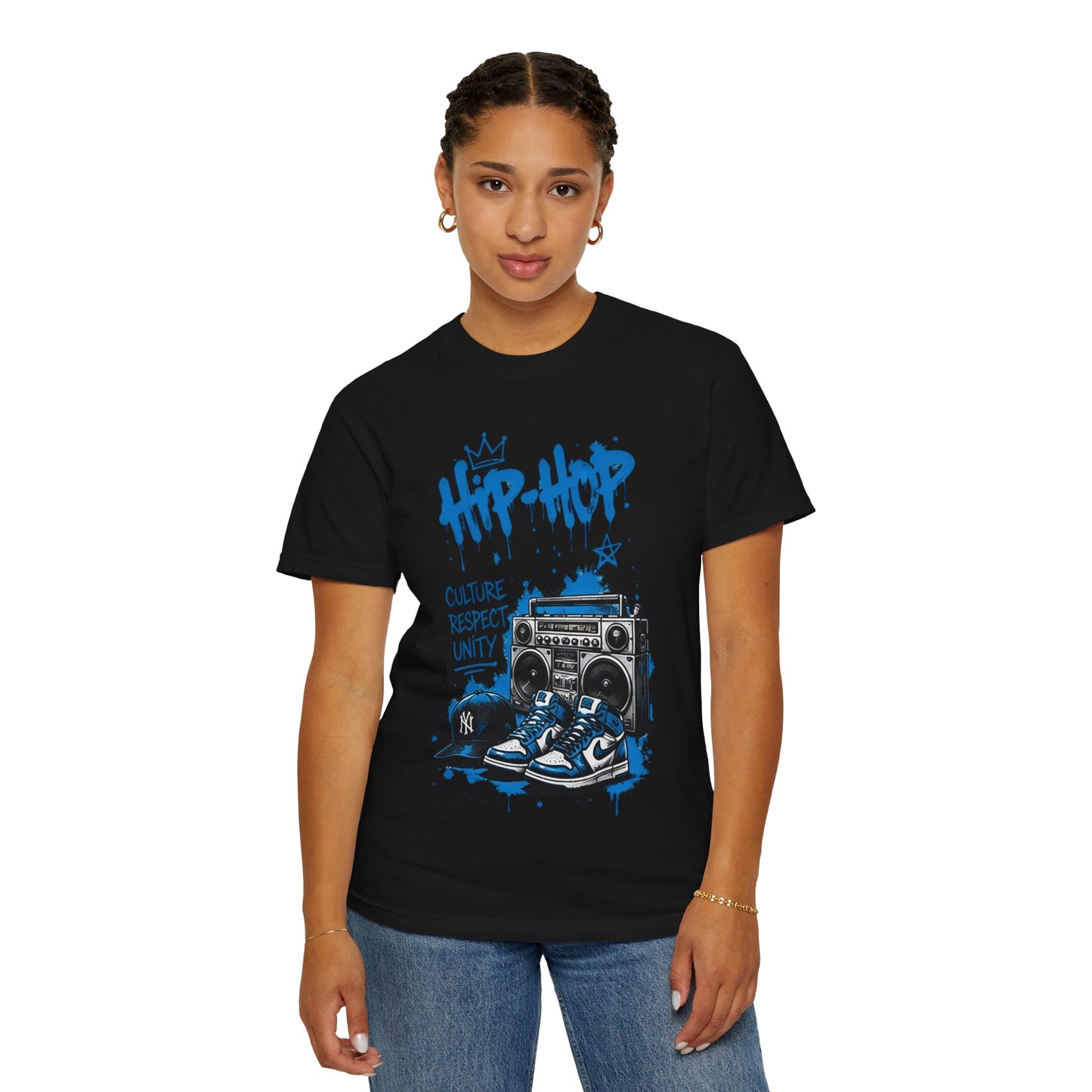 Hip-Hop Culture T-Shirt — "Hip-Hop: Culture Respect Unity" Graphic Tee