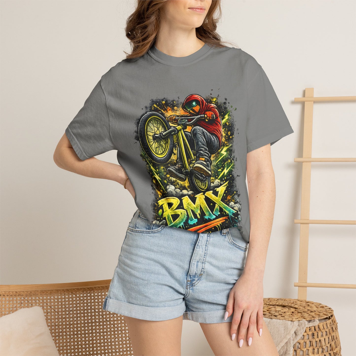 BMX Stunt Rider T‑Shirt
