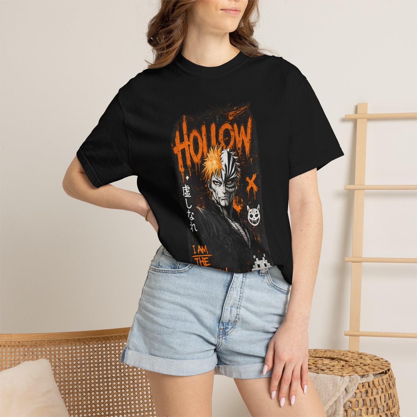 Hollow Anime Graphic T-Shirt — I Am The Hollow Illustration