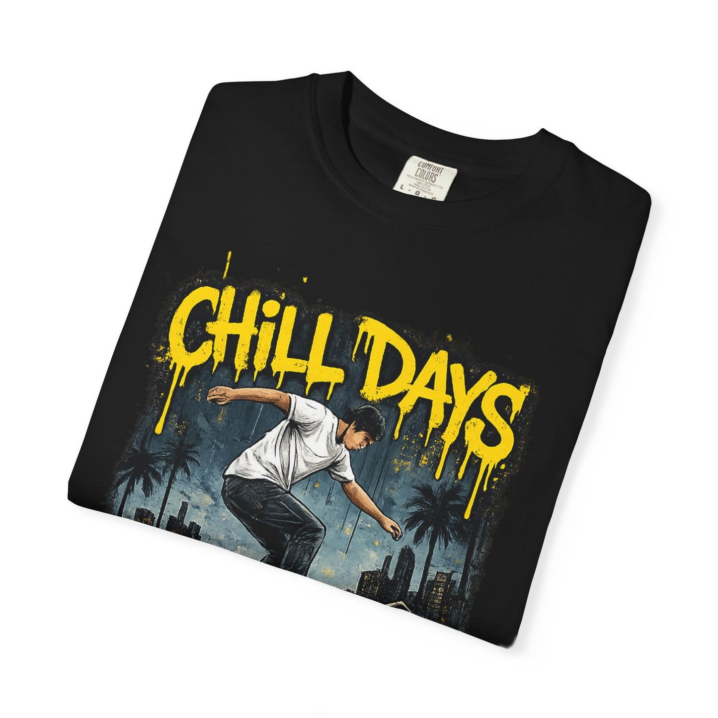 Chill Days Big Tricks Skateboard T‑Shirt