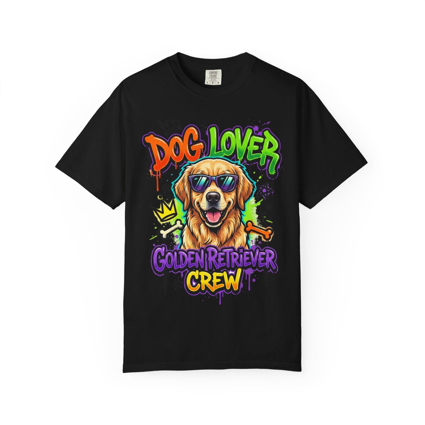 Dog Lover Golden Retriever Crew T-Shirt