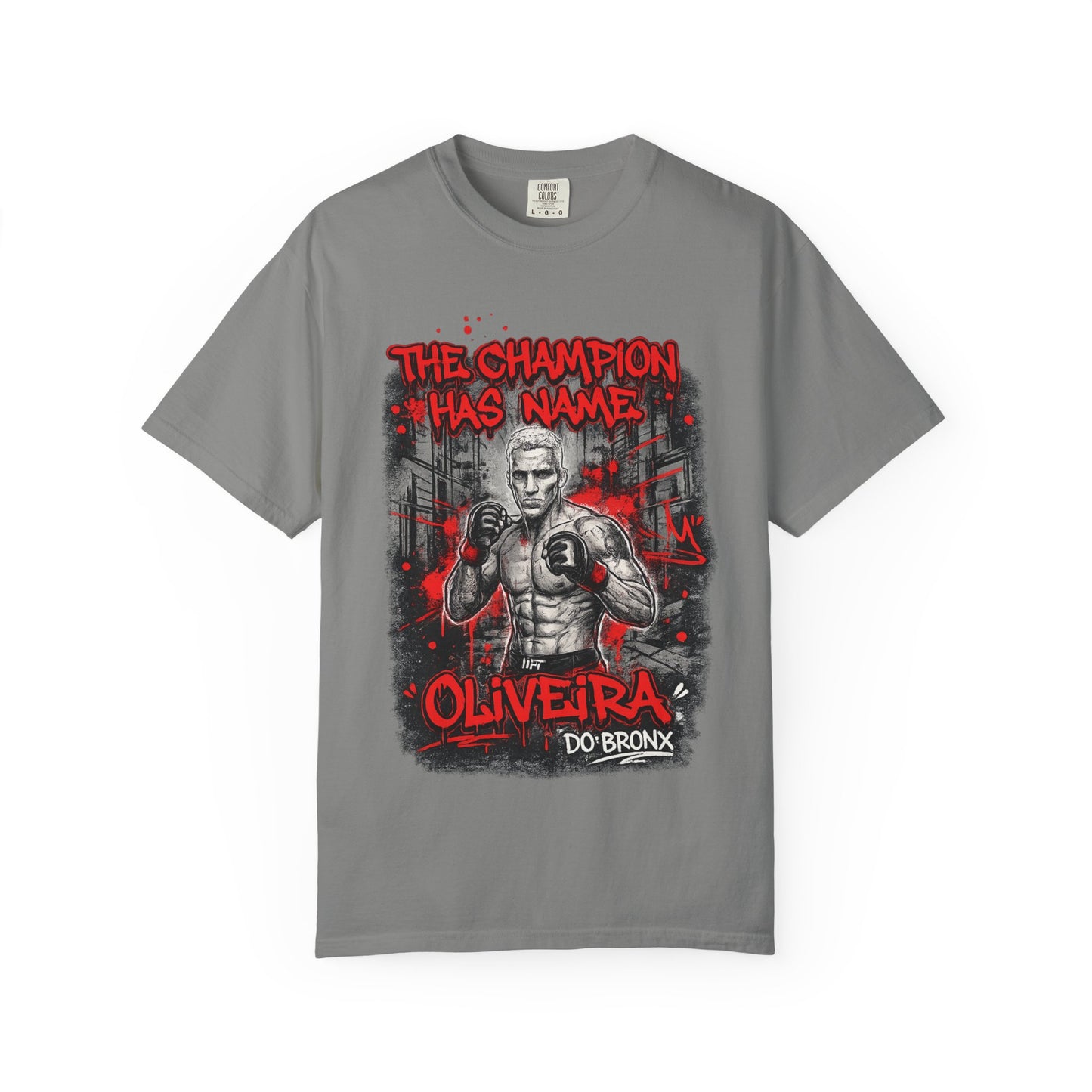 Oliveira 'The Champion Has Name' UFC Graphic T-Shirt